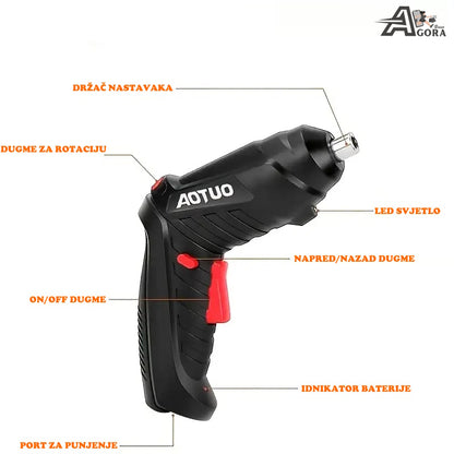 Aku Bušilica - Set 47 dijelova