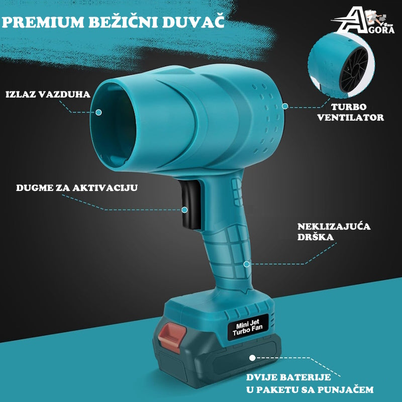 Premium bežični duvač (2 baterije)