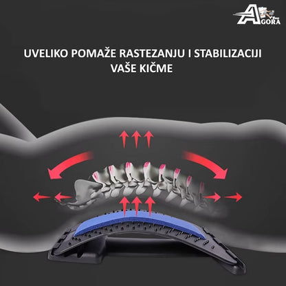 Sprava za masažu i istezanje leđa