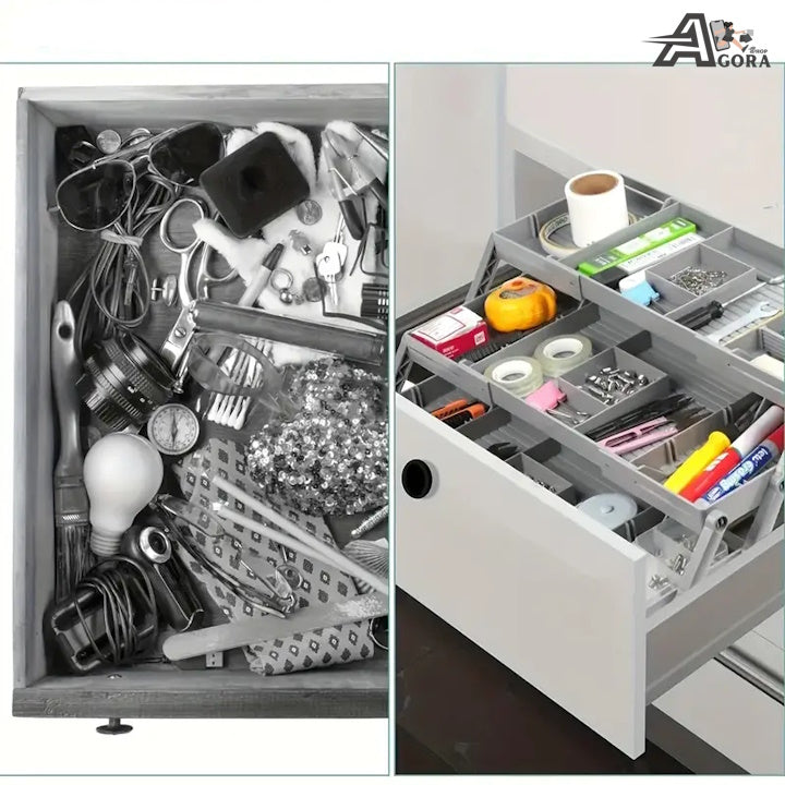 Trostruki organizator za ladice