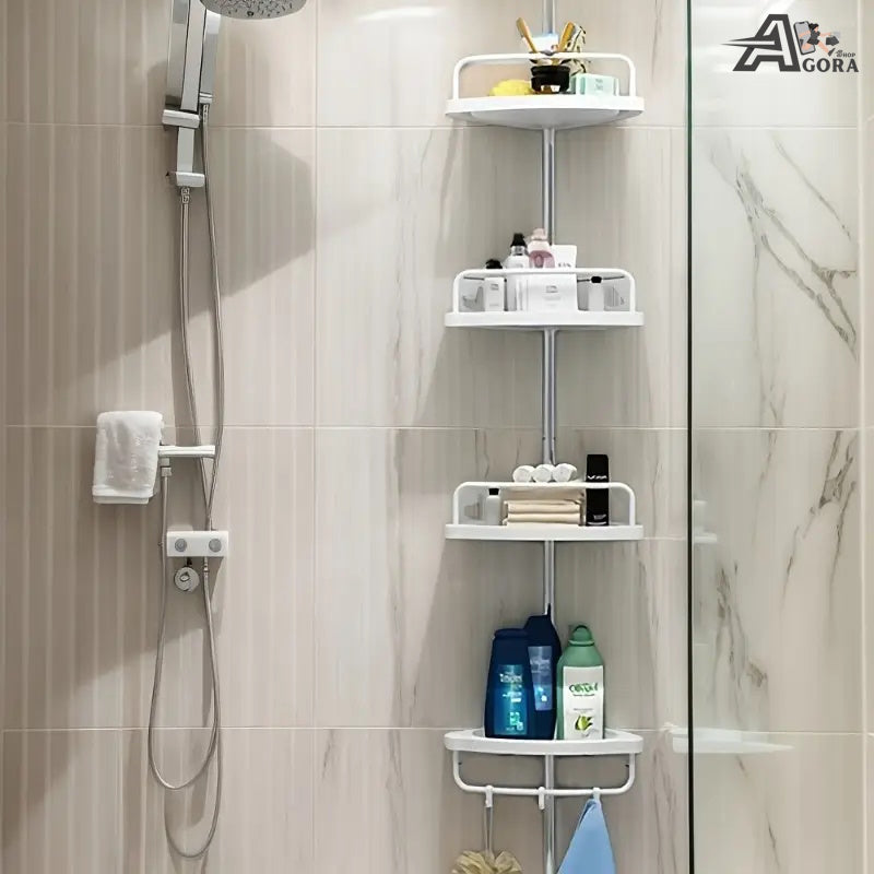 Ugaona polica za kupatilo