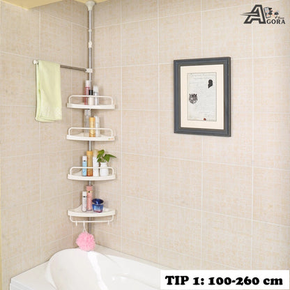 Ugaona polica za kupatilo